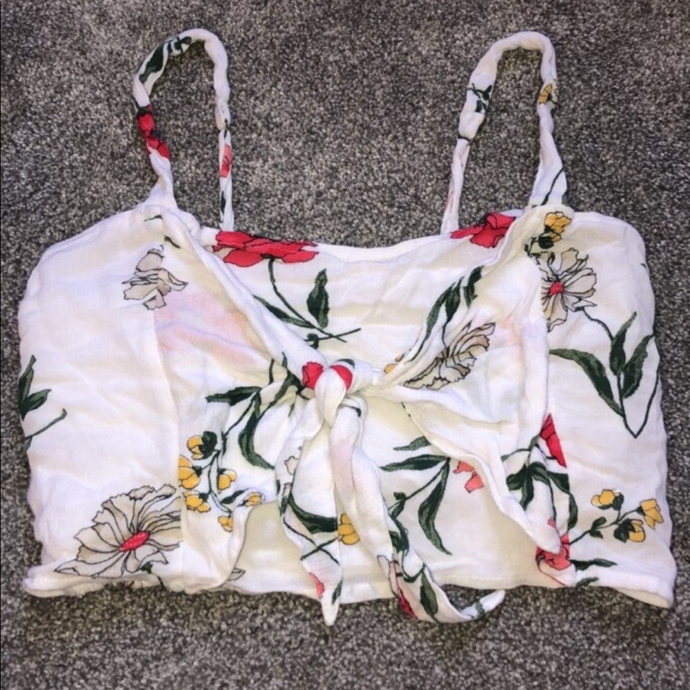 cropped tank top
